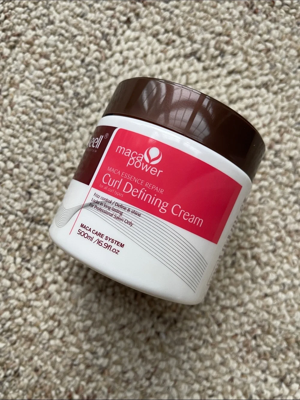 Maca Power Curl Defining Cream